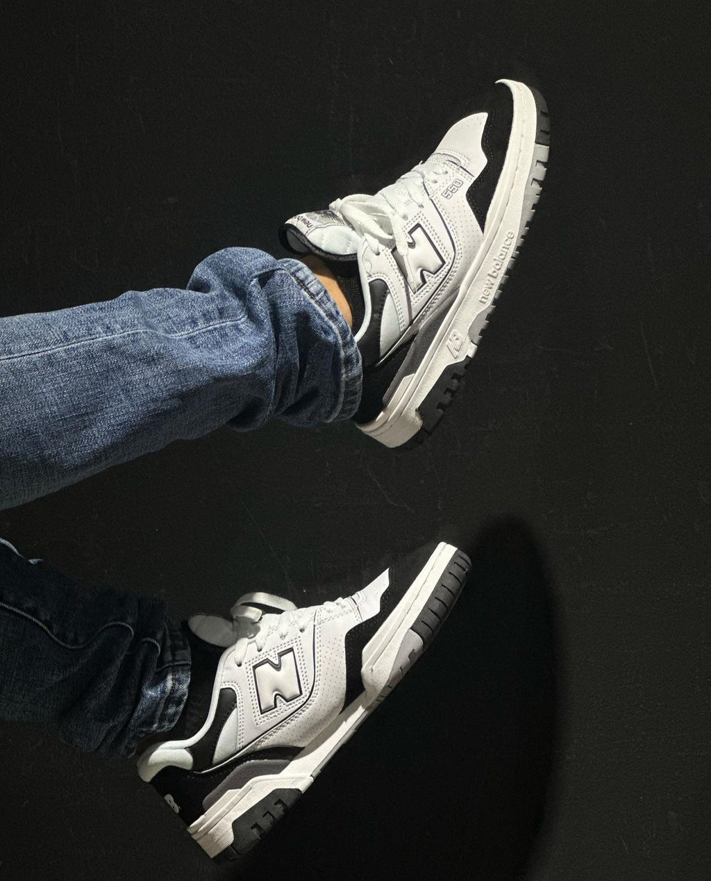 NEW BALANCE 550 BLANCO - NEGRO