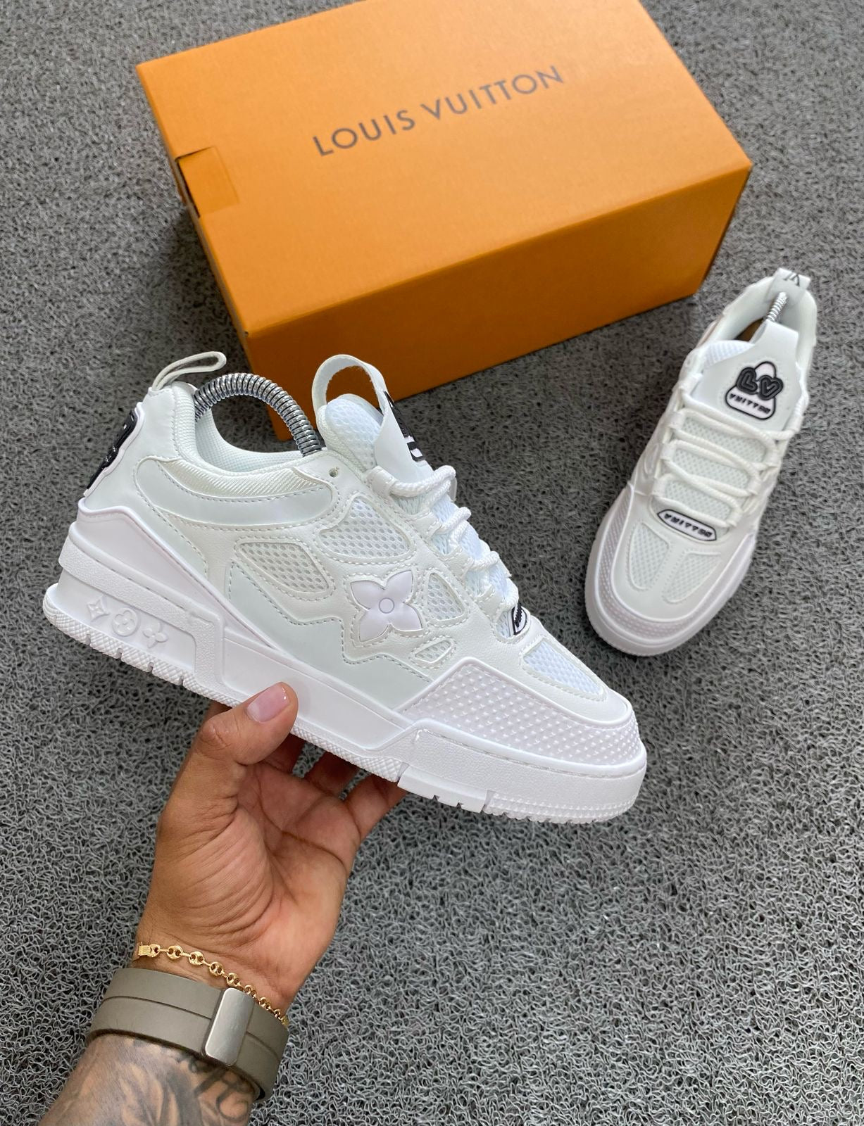 LOUIS VUITTON SKATE BLANCO