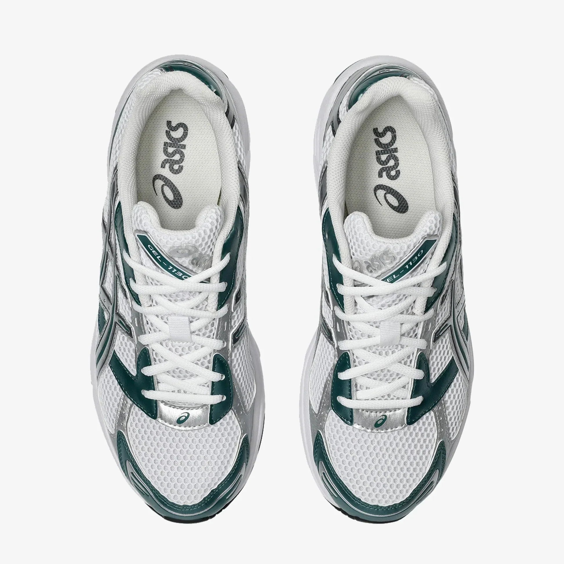 ASICS GEL 1130 BLANCO PLATEADO VERDE