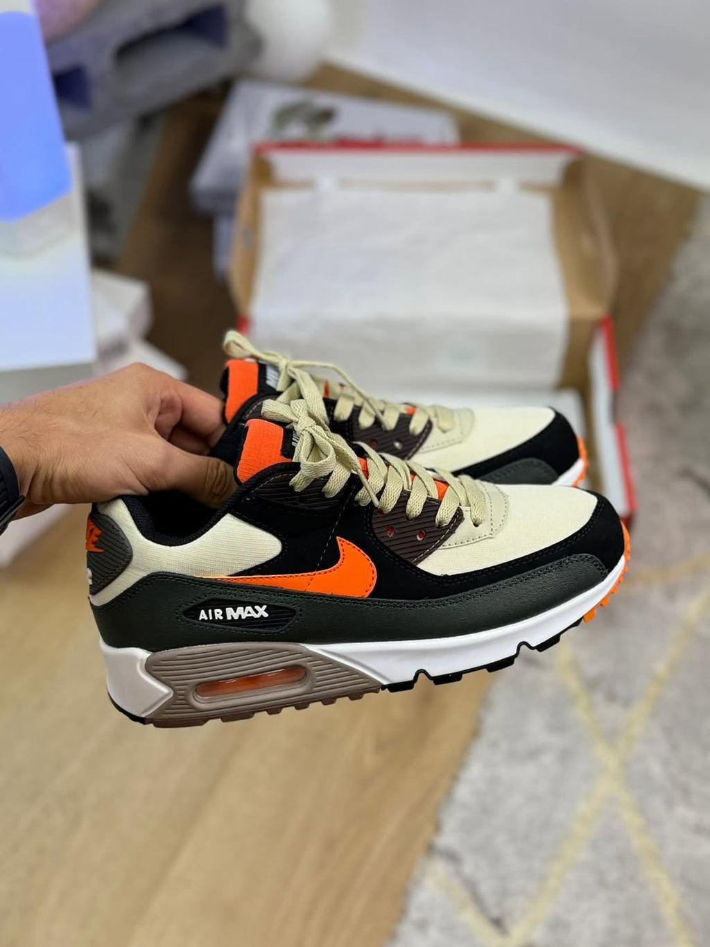 NIKE AIR MAX N NARANJA