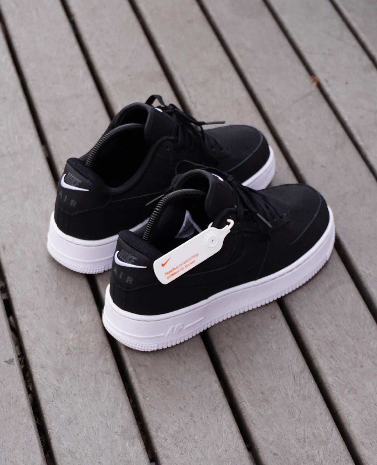 AIR FOR ONE NEGRO - BLANCO 1