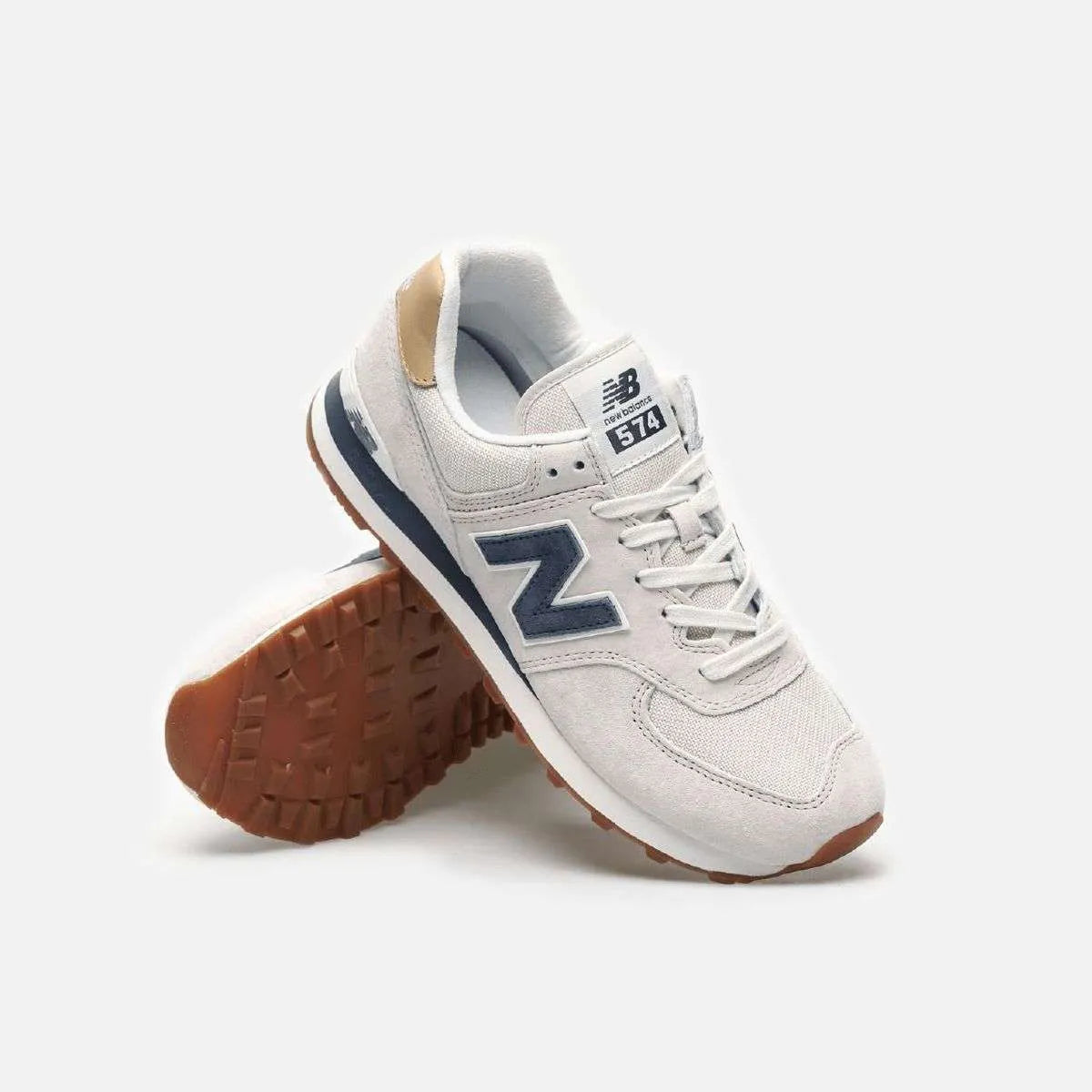 NEW BALANCE 574 GRIS - AZUL